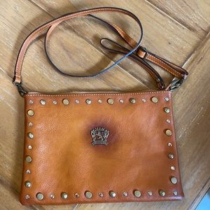 Pratesi Italian leather crossbody